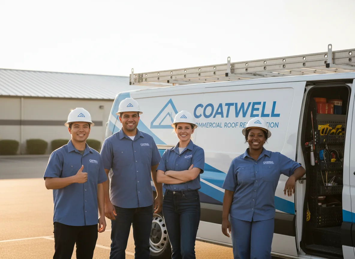 Commercial roof coating company in Raymond, OH